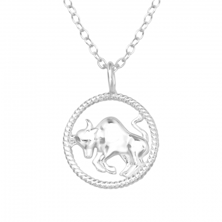 Coliere - Colier Argint 925- Semn Zodiacal Taur