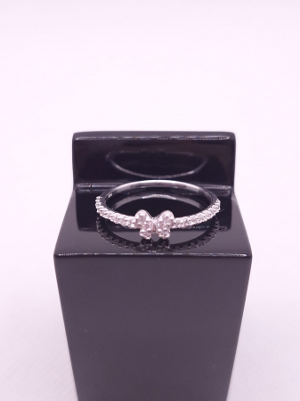 Inel Argint - 925 Fluture Alb [1]
