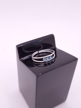 Inel Picior Argint-925 Blue [2]