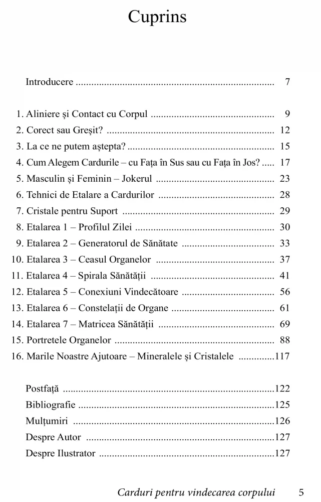 Carduri pentru vindecarea corpului [3]