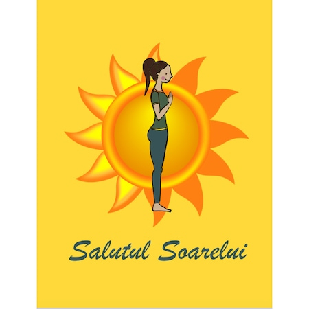 Yoga - Card Salutul Soarelui
