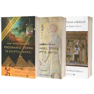 Mistere - Programul Terra in Egiptul Antic: Pachet 3 carti