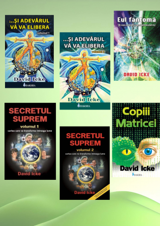 Psihologie - Set David Icke, 6 volume