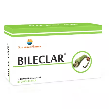 Suplimente Alimentare - Bileclar, 30 capsule, Sun Wave Pharma
