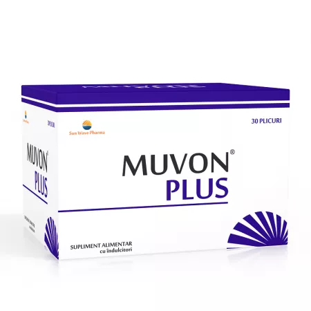 Suplimente Alimentare - Muvon Plus, 30 plicuri, Sun Wave Pharma