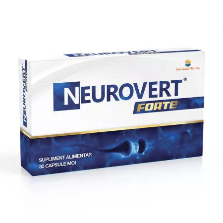 Suplimente Alimentare - Neurovert Forte, 30 capsule, Sun Wave Pharma