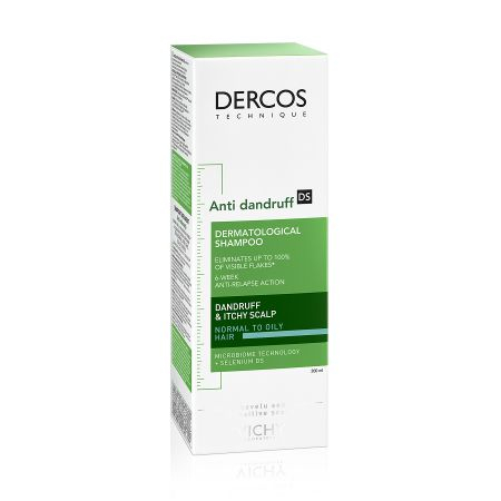 Par - Sampon Anti-Matreata Pentru Par Normal-Gras Dercos, 200 Ml,...