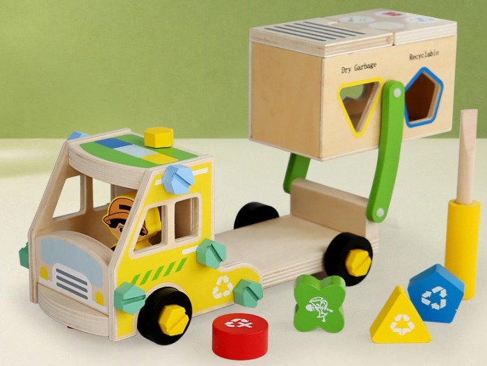 Игрушечный конструктор Машина для переработки [3]