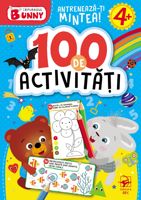 Iepurașul Bunny. 100 de activități 4+ [1]