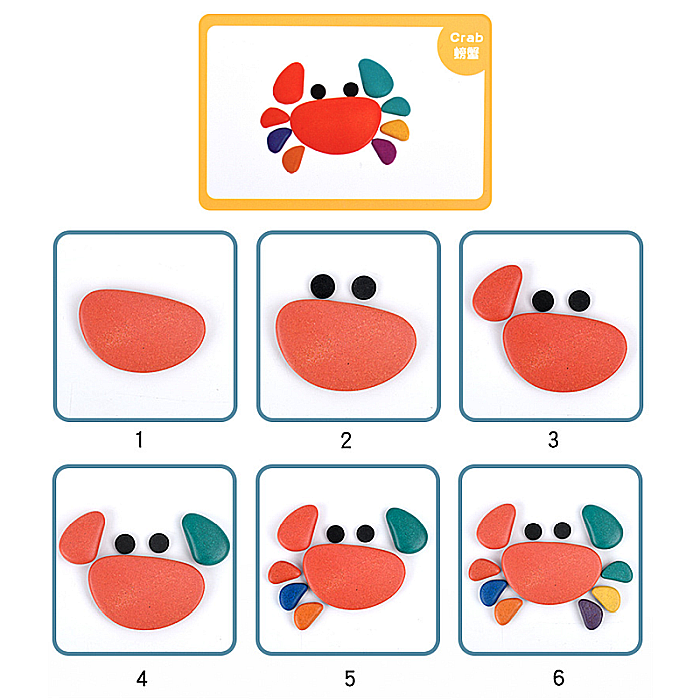 Joc de creație cu pietricele [4]