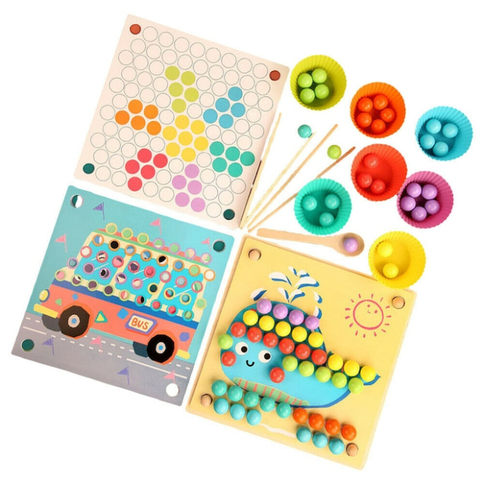 Joc montessori cu bile [4]