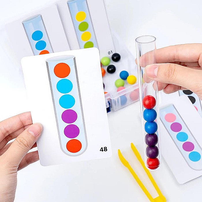 Joc Montessori cu bile [4]