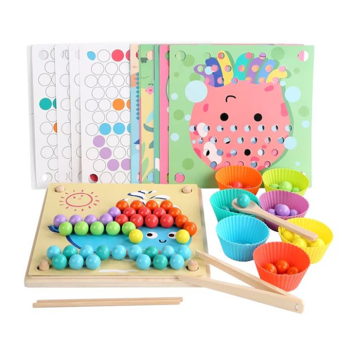 Joc montessori cu bile [2]