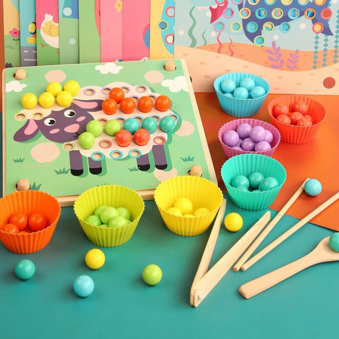 Joc montessori cu bile [5]