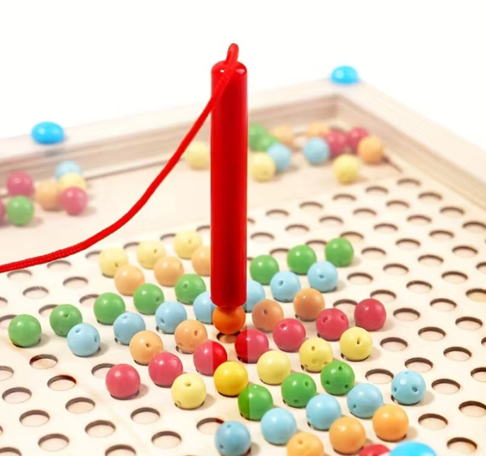 Mozaic magnetic din lemn [2]