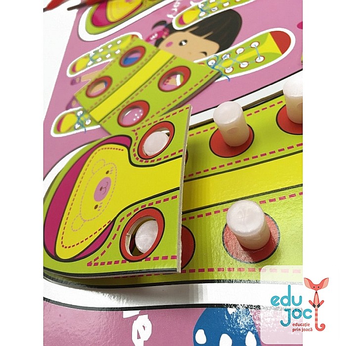Pantofi cu siret puzzle [3]