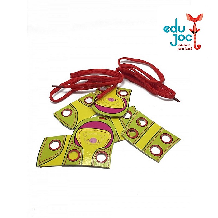 Pantofi cu siret puzzle [4]