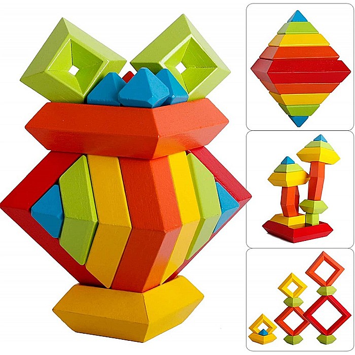 Piramida 3D Curcubeu [6]