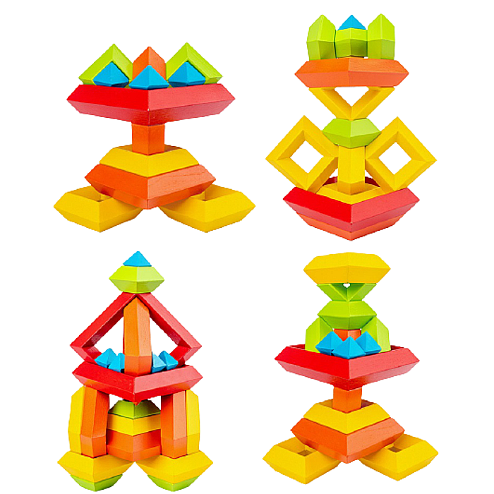 Piramida 3D Curcubeu [2]