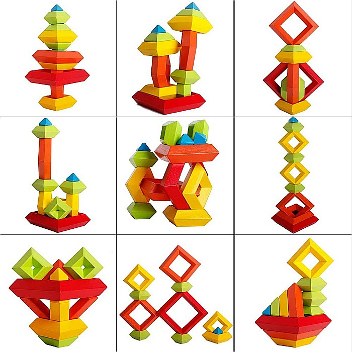 Piramida 3D Curcubeu [11]