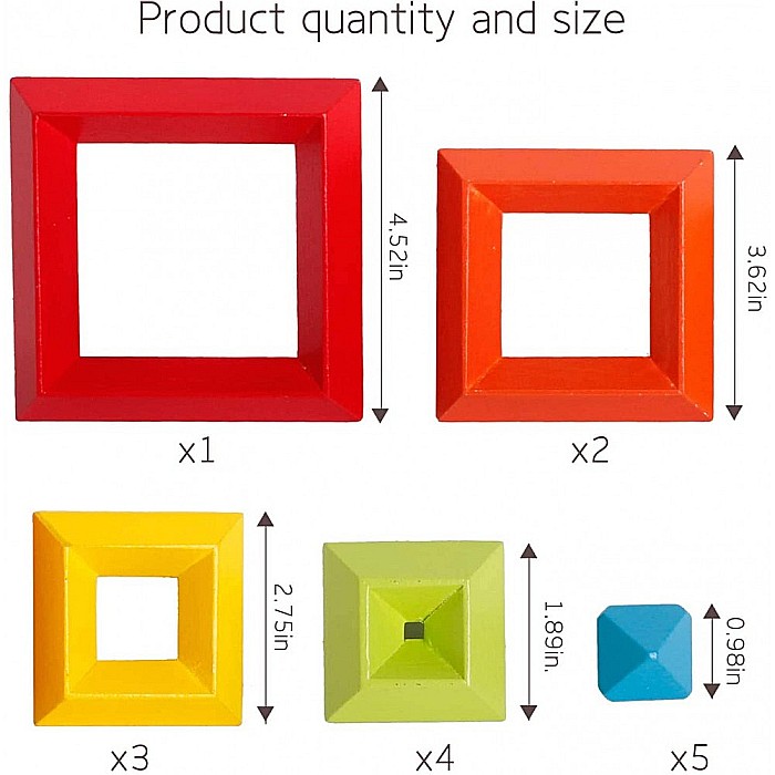 Piramida 3D Curcubeu [7]