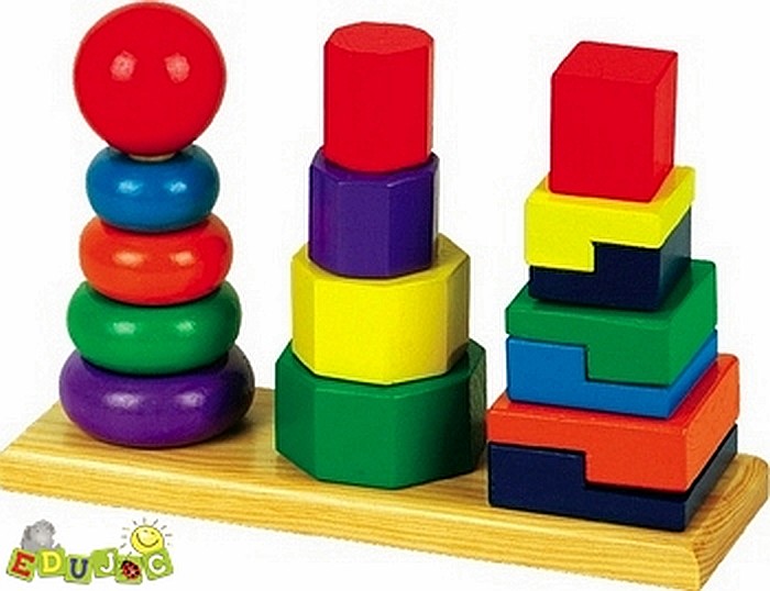 Piramida Montessori 3 in 1 [2]