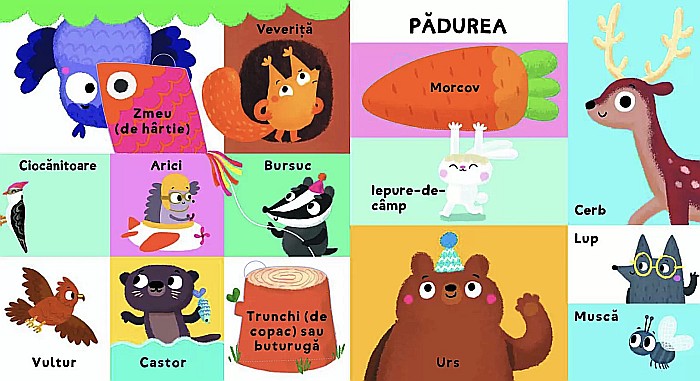 Primele mele 100 de cuvinte. Animalele. Cu Clapete Mari [2]