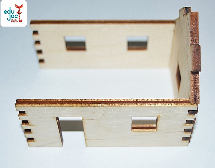 Puzzle 3D casuta [3]