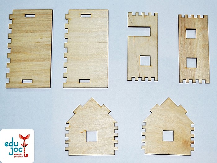 Puzzle 3D casuta [6]