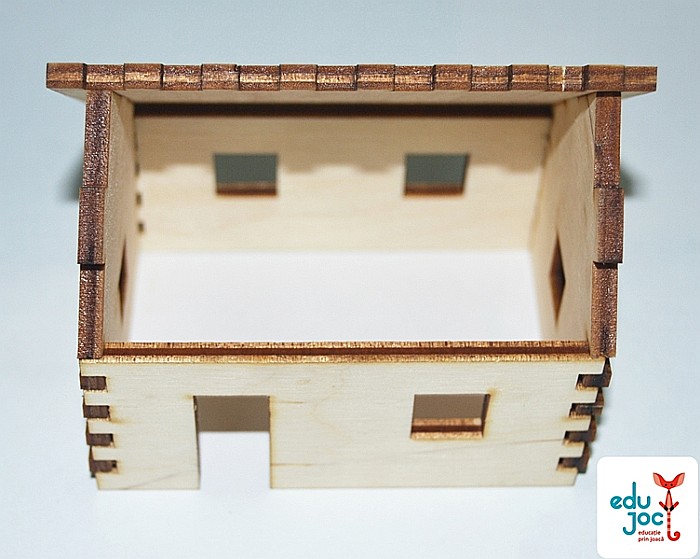 Puzzle 3D casuta [4]