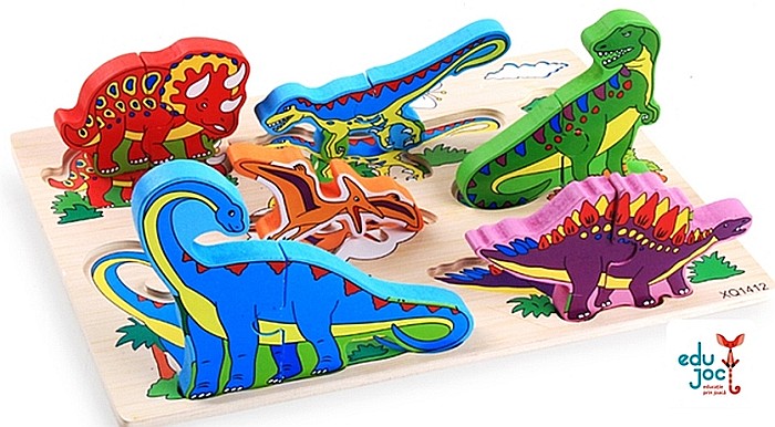Puzzle 3D dinozauri 2 piese [2]