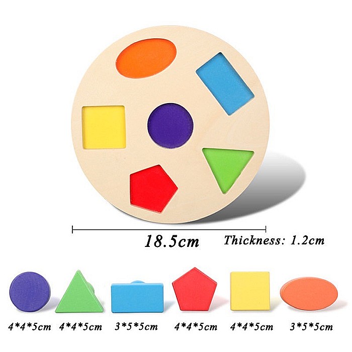 Puzzle Forme Geometrice [5]