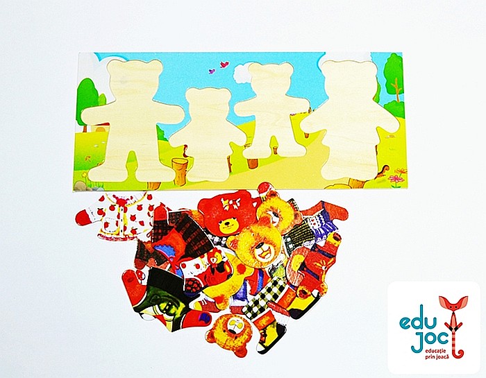 Puzzle garderoba familiei de ursi - 4 [2]