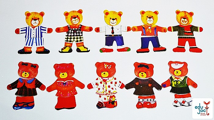 Puzzle garderoba familiei de ursi - 4 [3]