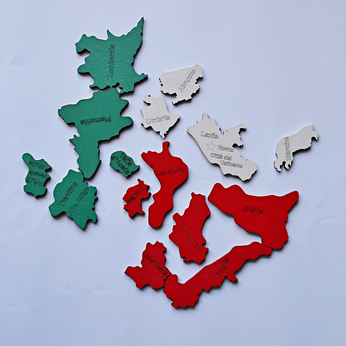 Puzzle Harta Italiei [4]