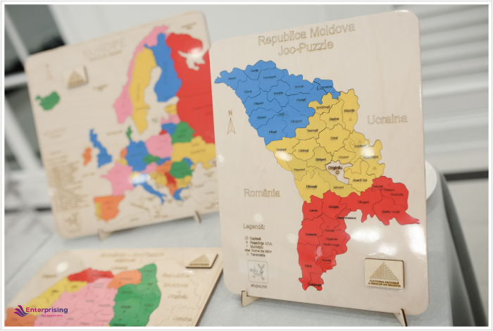 Puzzle Harta R. Moldova cu umbre [7]