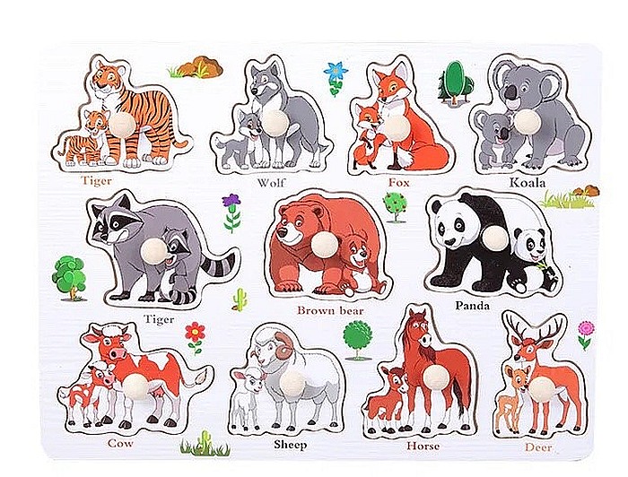 Puzzle incastru - Diverse [4]