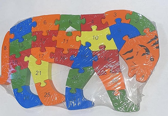 Puzzle Litere şi Cifre [8]