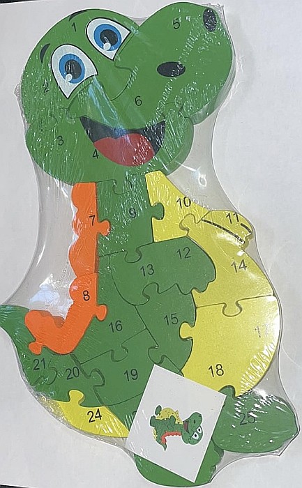 Puzzle Litere şi Cifre [7]