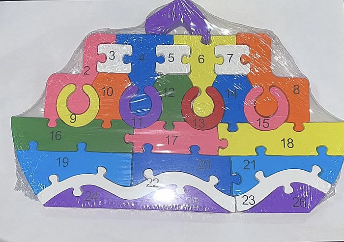 Puzzle Litere şi Cifre [9]