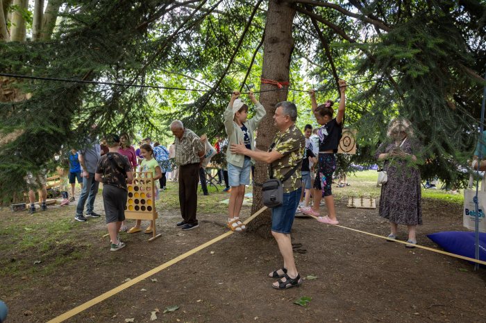 Set de aventură - tiroliana & slack line [4]