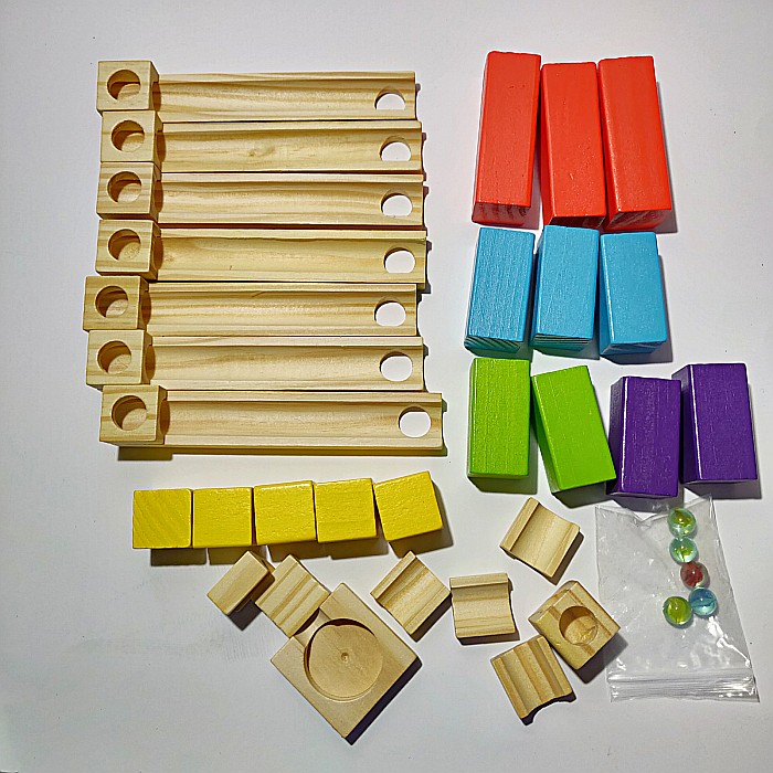 Set de construcție circuit cu bile [2]