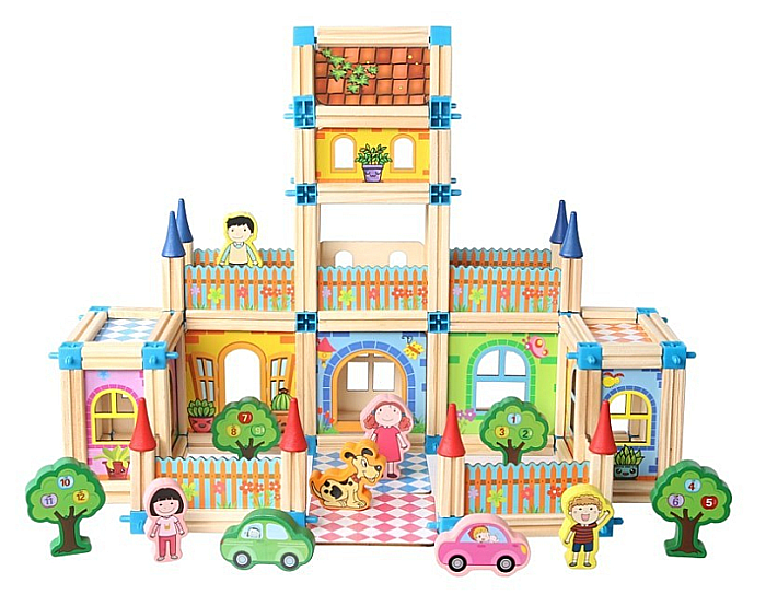 Set de construcție Micul Arhitect – 128 piese [7]