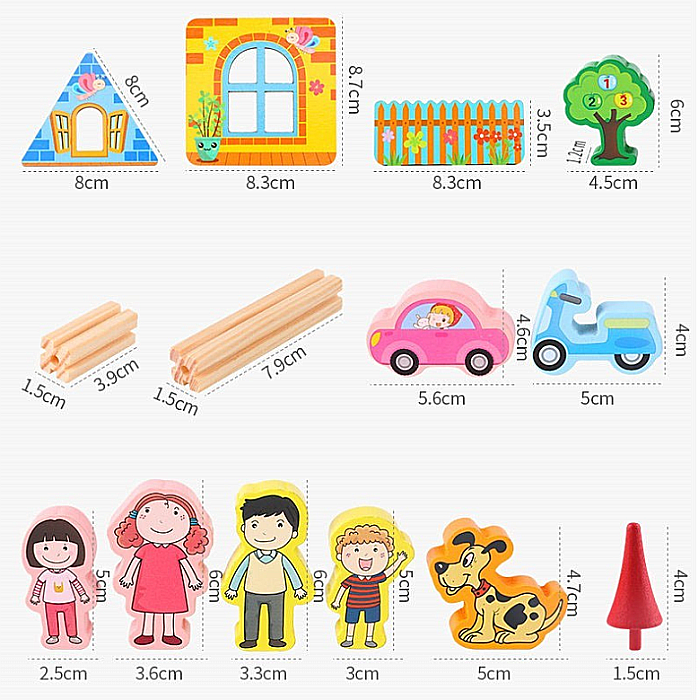 Set de construcție Micul Arhitect – 128 piese [2]