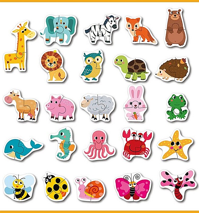 Set puzzle din 2 piese [10]