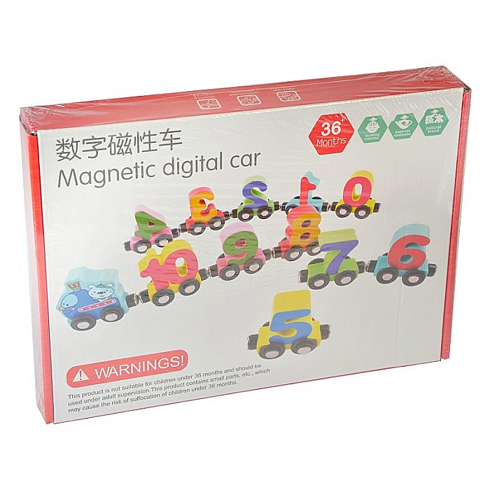 Tren magnetic cu cifre [2]