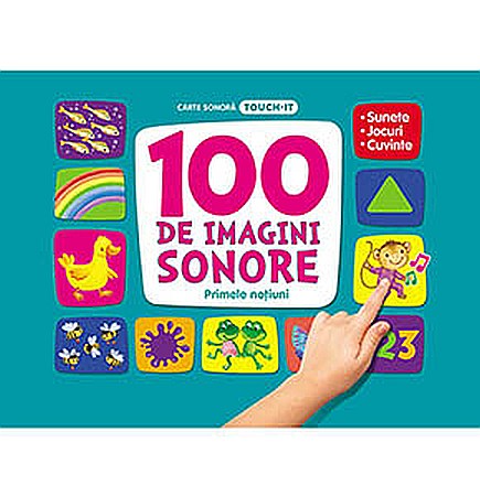 Cărți - 100 de imagini sonore. Primele noțiuni