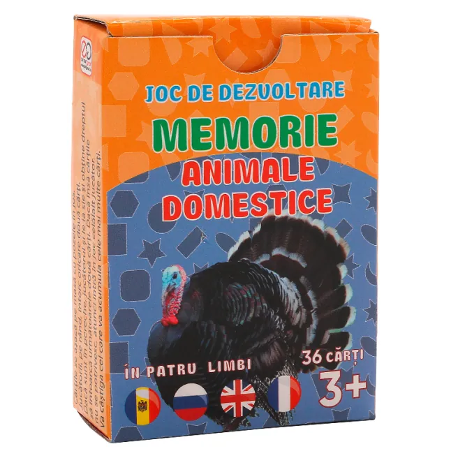 Noutăți - Animale domestice, joc de memorie carduri