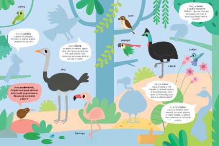 Animale sălbatice. Învățăm și ne distrăm cu ajutorul autocolantelor [1]