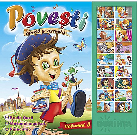 Carte cu sunete. Povești volumul 5